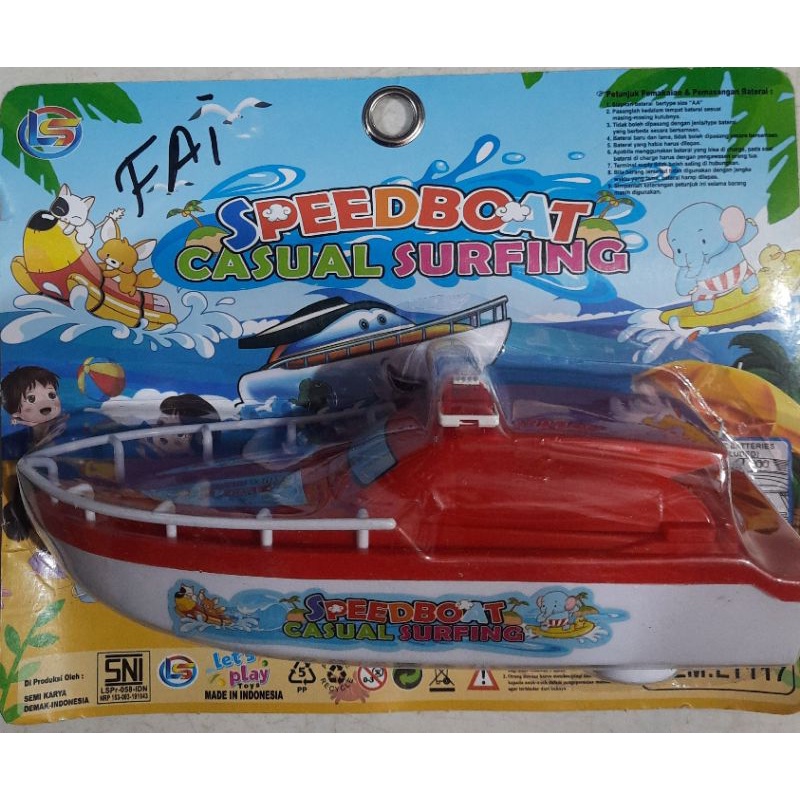 Mainan Prahu / Perahu Layar / Speed Boat
