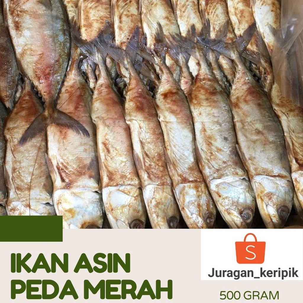 

IKAN ASIN PEDA MERAH 500 GRAM