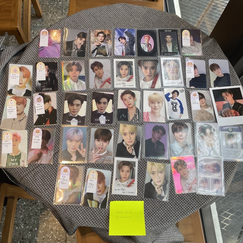 PC NCT JAEHYUN ECOBAG GLOW IN THE DARK GITD BANGKOK BKK NEOCITY CARDHOLDER CAHOL VK POUT