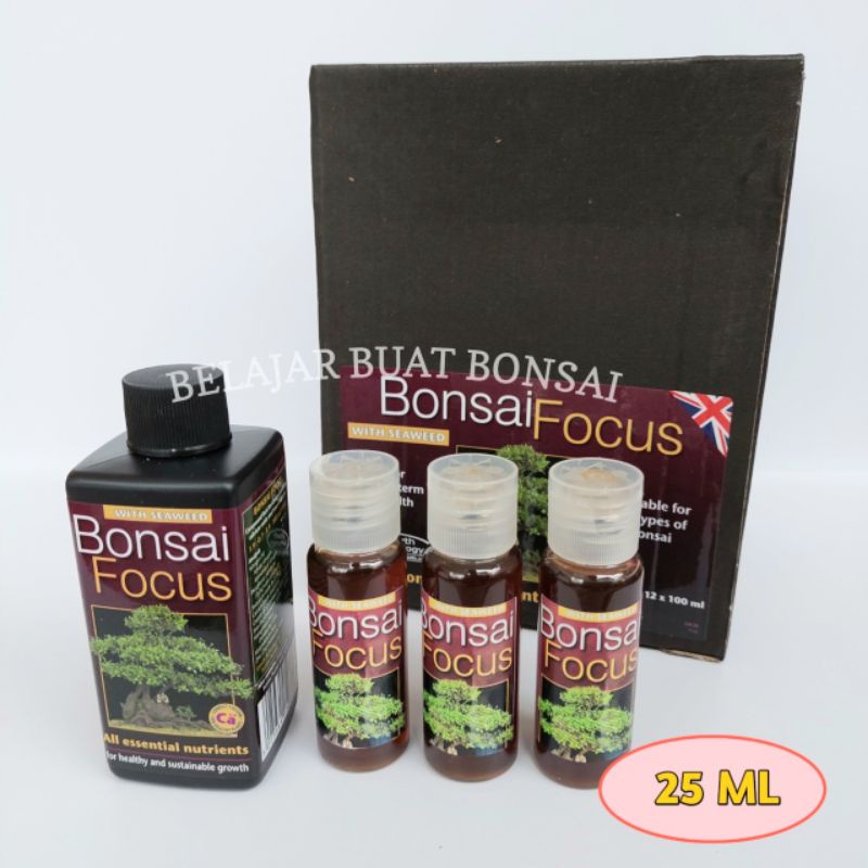 Pupuk Cair Bonsai Fokus 25 ML KEMASAN Repack