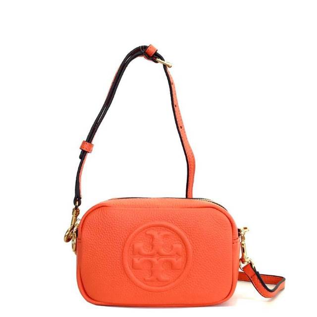 Tory Burch Perry Bombe Mini Bag tas original authentic asli orange oren slingbag crossbody