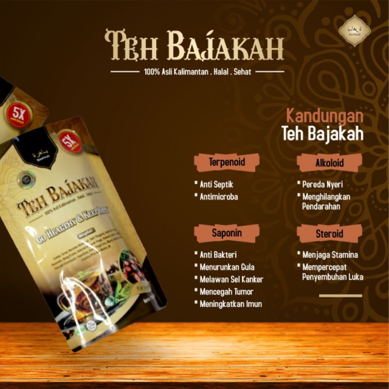 

teh bajakah premium jumboh + madu