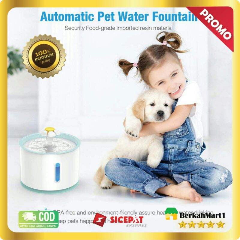 [Tempat Minum Kucing &amp; Anjing] Pet Water Dispenser Fountain Original