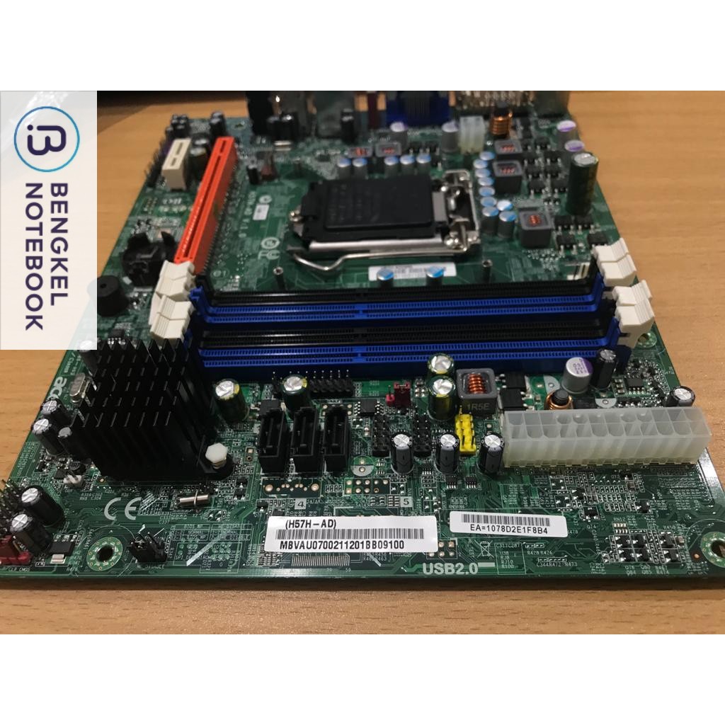 Motherboard PC ACER VX490 H57H-AD 15-R29-011001 H57 LGA1156