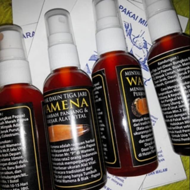 

Minyak wamena daun tiga jari