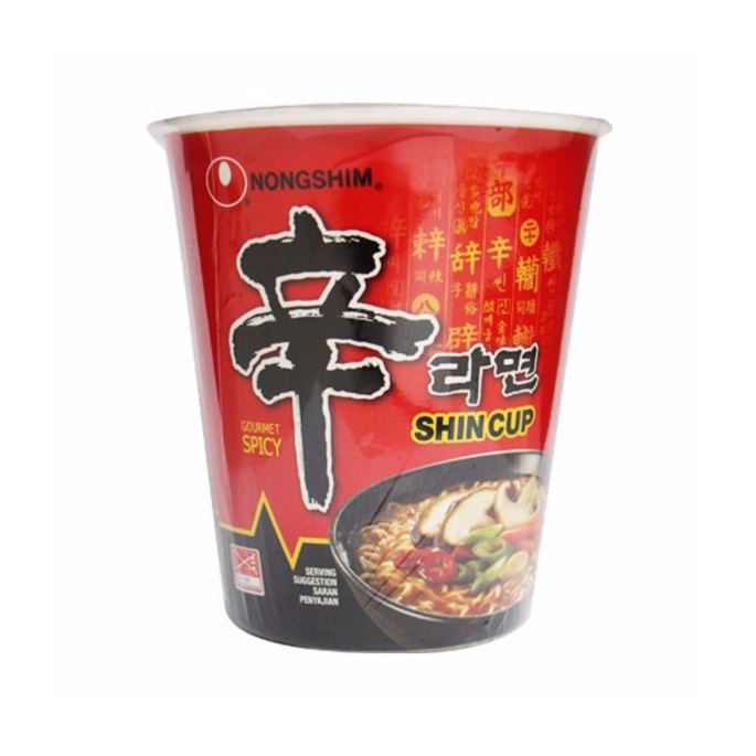 Nongshim Farmers Heart Shin Ramyun Cup Mie Ramen Instan