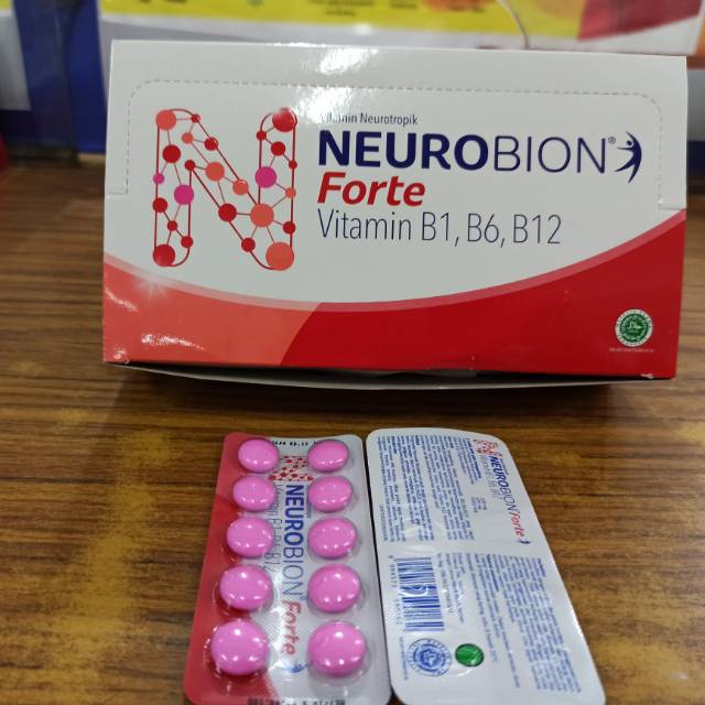 Neurobion merah  Forte tablet isi 10 tablet