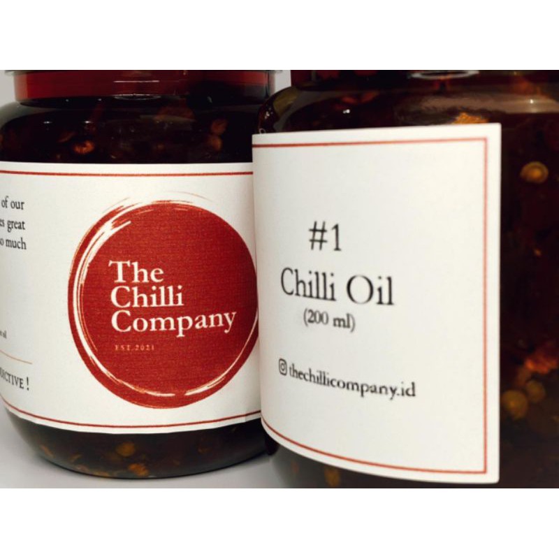 

Kemasan Cabe Brand TCC The Chilli Companya Varian Chili Oil 200 ML