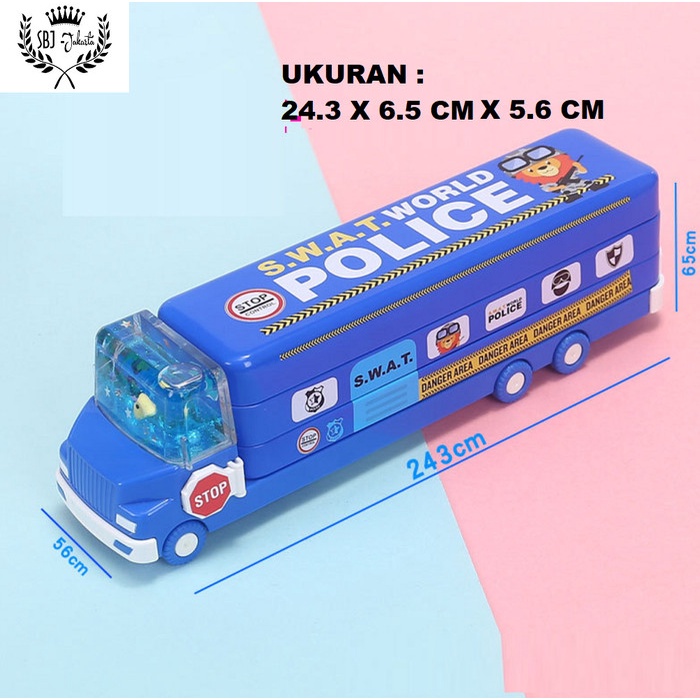 

Jual Tempat Pensil Kotak Pensil Bus Double Decker Metal Series Unik Lucu Hemat