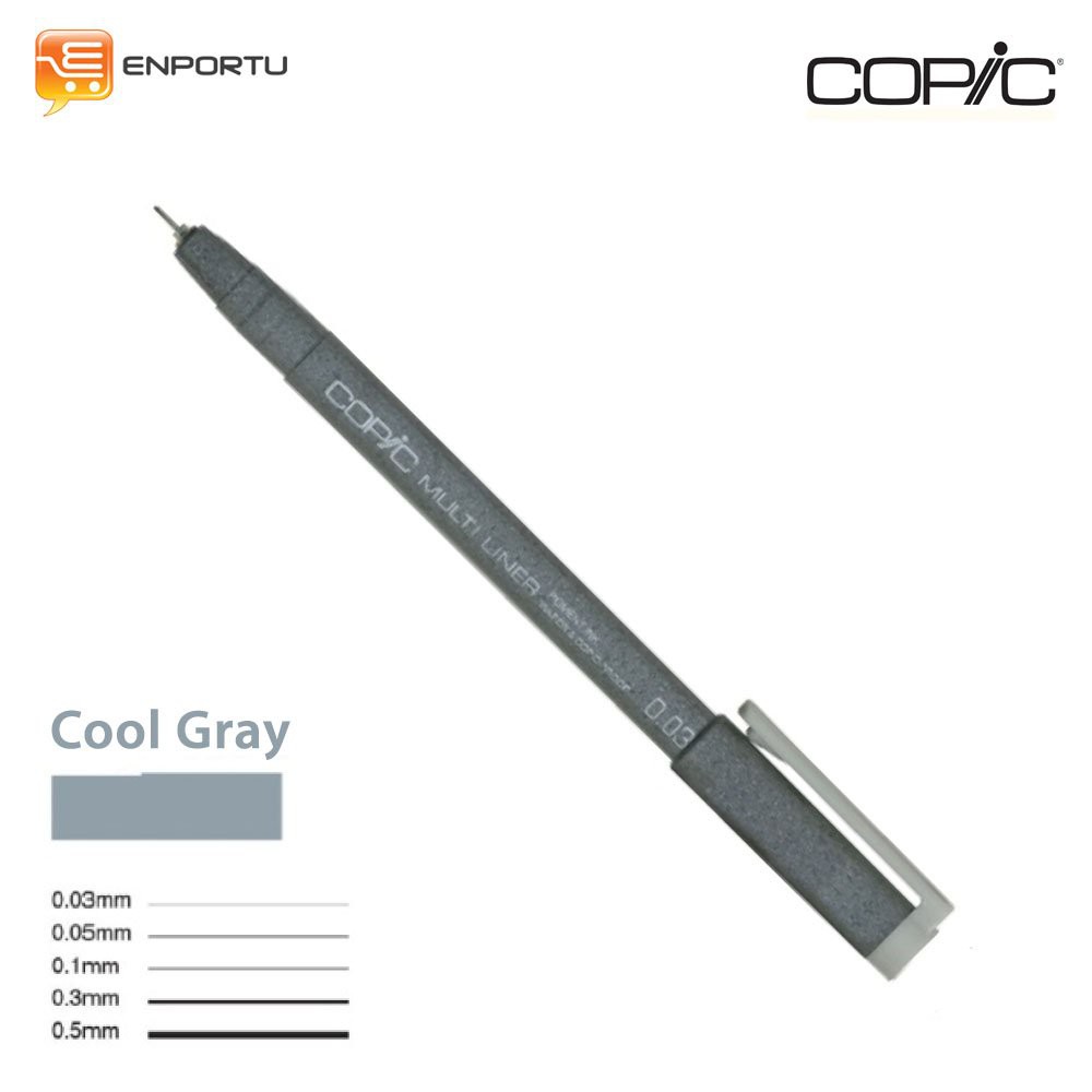 

Diskon Copic Multiliner Individual Cool Gray 0.05mm Gilaa!!!