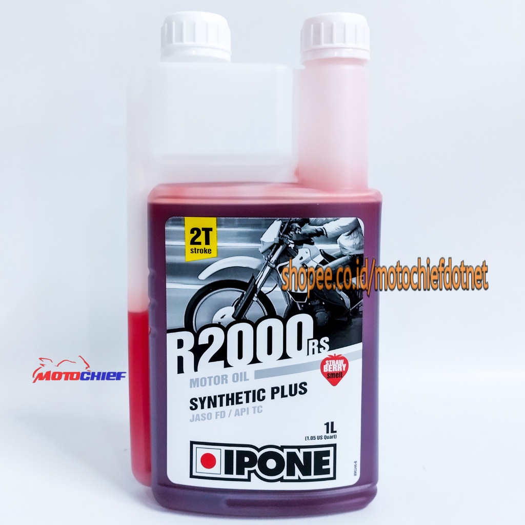 IPONE OLI IPONE R2000RS STRAWBERRY OLI SAMPING MOTOR 2T