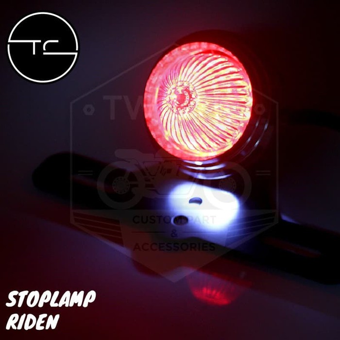 Stoplamp LED Riden Lampu Belakang Motor W175 XSR 155 Benelli Harley