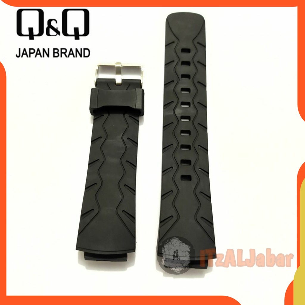 Tali jam tangan Q&amp;Q M012 Rubber strap Tali jam QQ M012