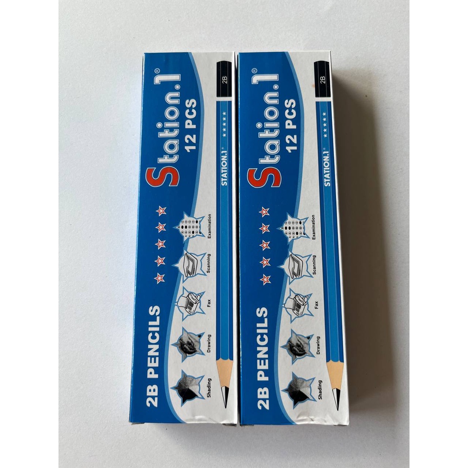 

(1PCS) Pensil 2B Station / Pensil 2B Murah