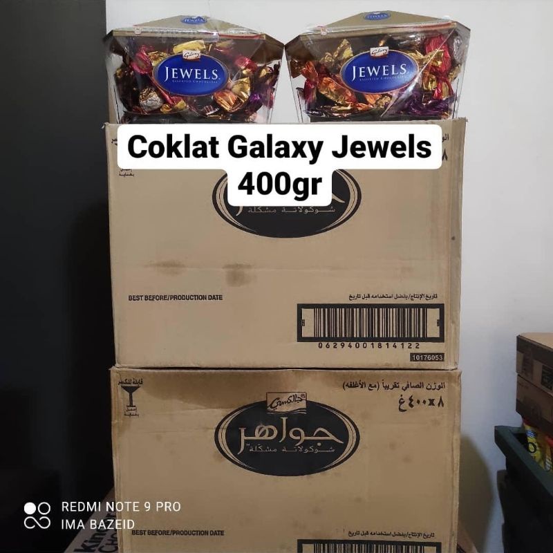 Coklat Galaxy jewels Saudi 400gr kemasan repack promo coklat import impor