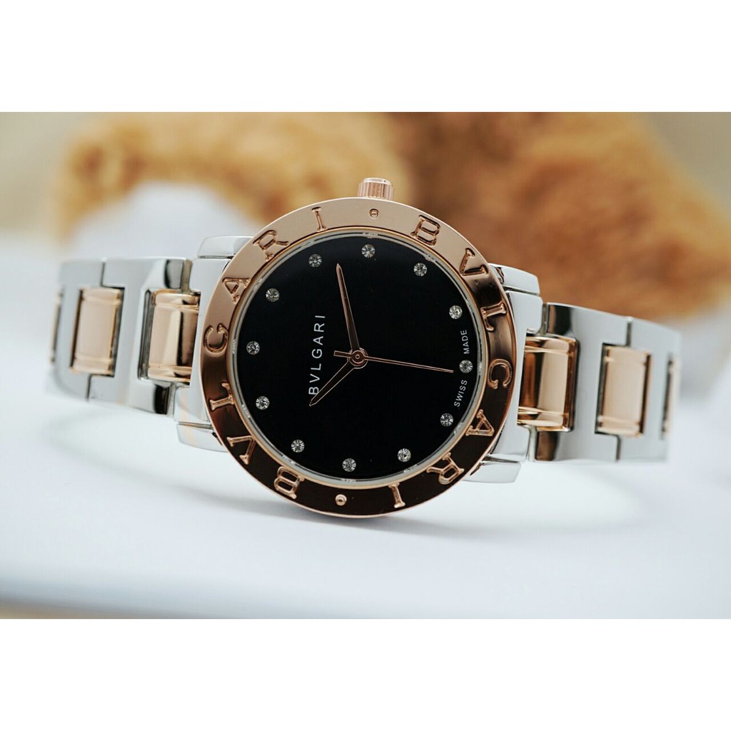 Jam Tangan Wanita Bulgari Tali Rantai