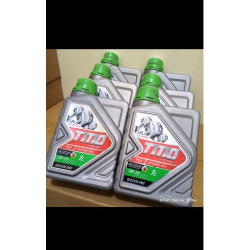 OLI Mesin TOYOTA TMO Hijau FULL Synthetic 5W-30 1liter