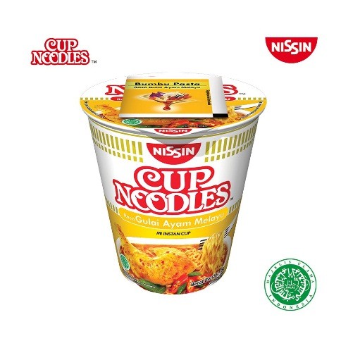 Nissin Cup Noodles Kaldu Sapi / Kaldu Ayam Mie Instan ala Jepang | Cup Noodle