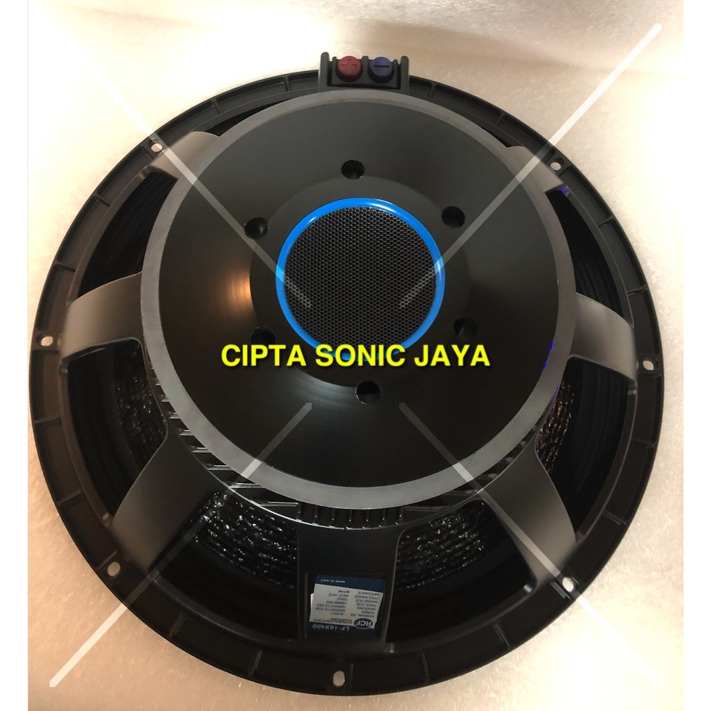 Komponen Speaker RCF Model LF 18 X400 Extreme high power 18 inch SUBWOFER 18X400