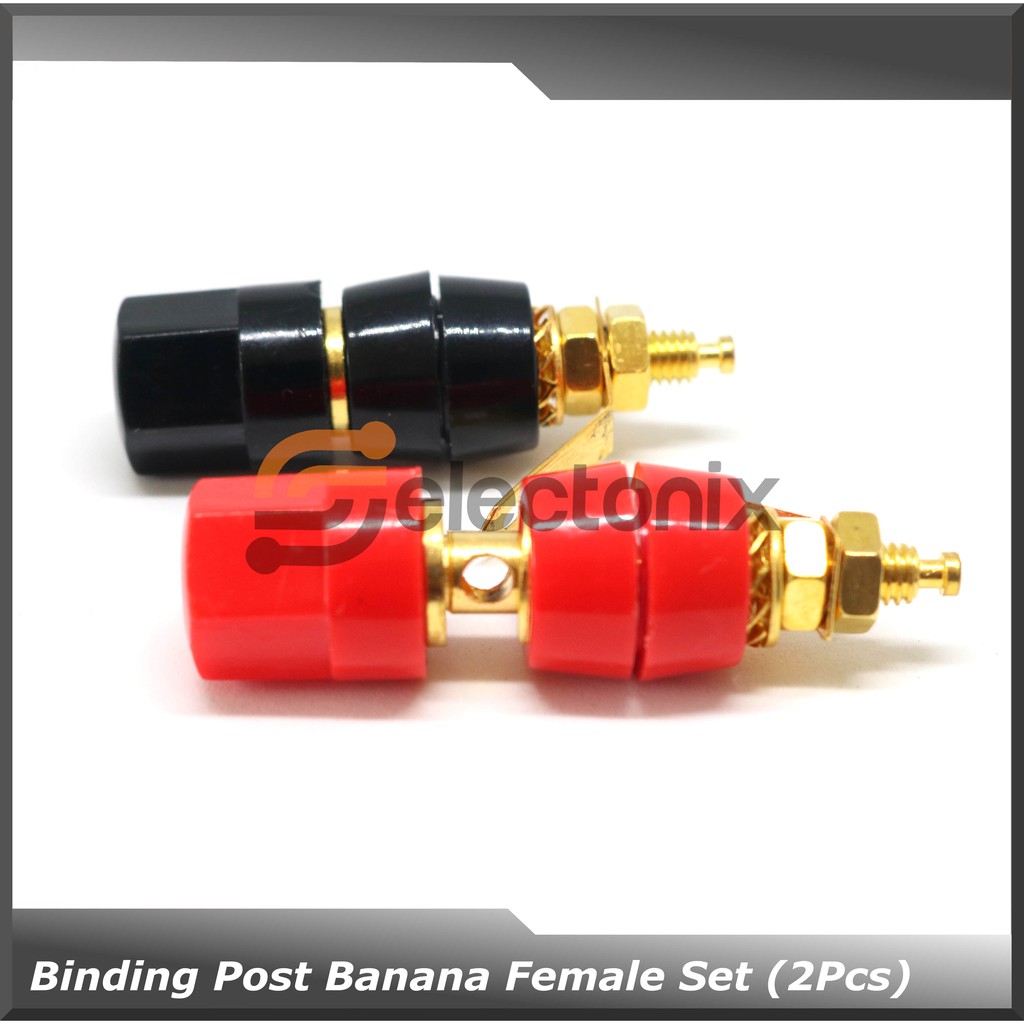 Binding Post Banana Set [2pcs] | Gold Taiwan