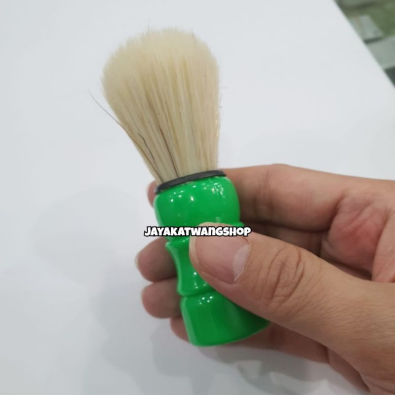 KUAS BARBER SHAVING BRUSH KAYU | Kuas Cukur Jenggot