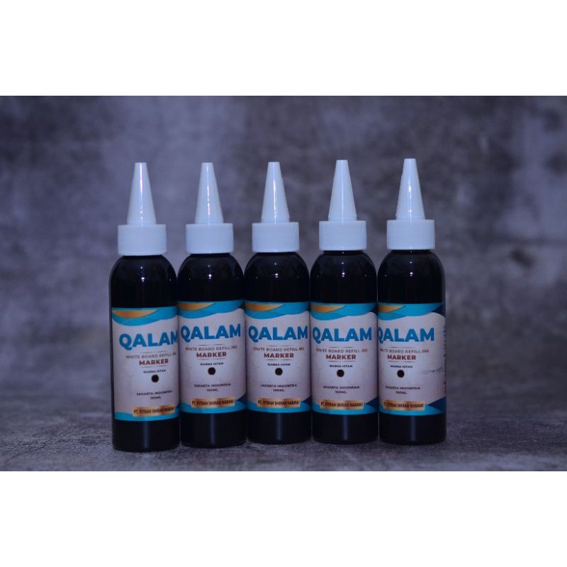 

Tinta spidol whiteboard QALAM 100 ml /refill ink isi 5pcs