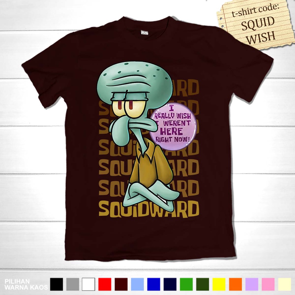 KAOS SQUIDWARD I Wish, Kaos Spongebob