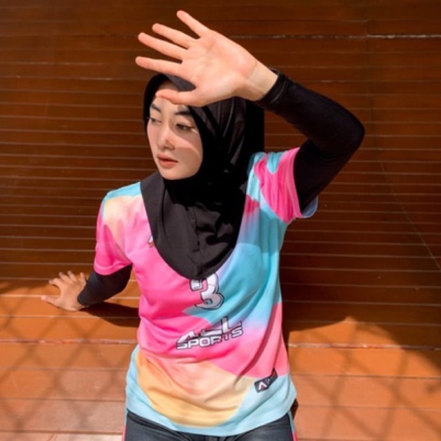 Jersey Voli Cewek Kaos Voli Cewek Fullprinting