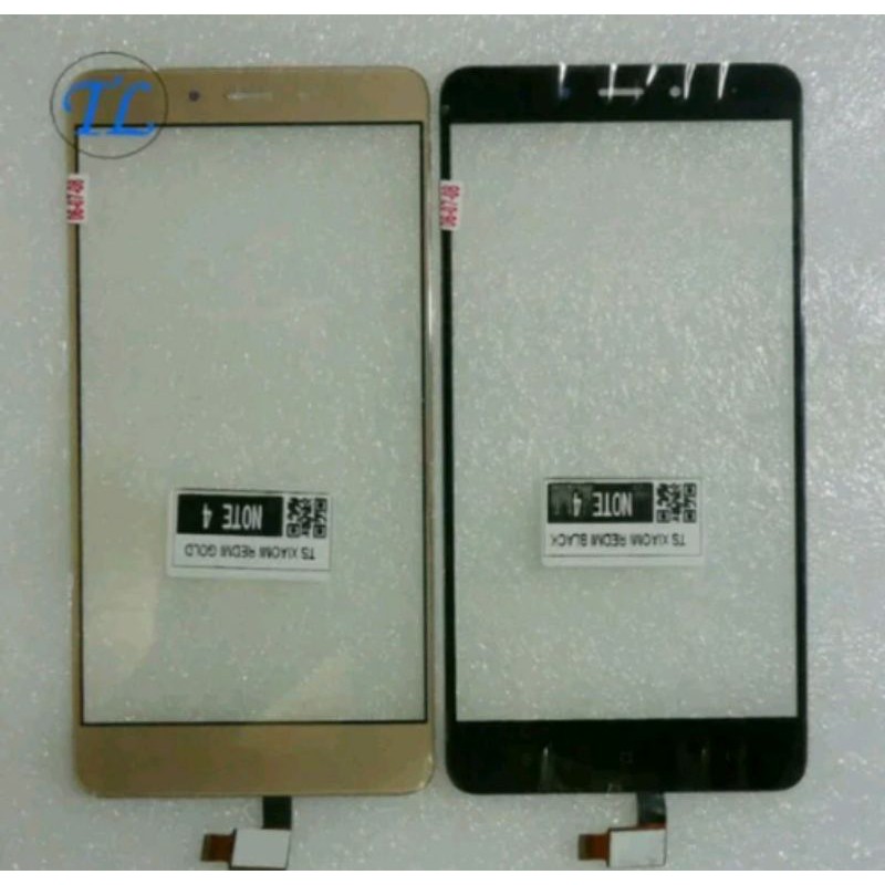 Touchscreen Xiaomi Redmi Note 4 Mediatek Touch screen Layar sentuh ts tc Original