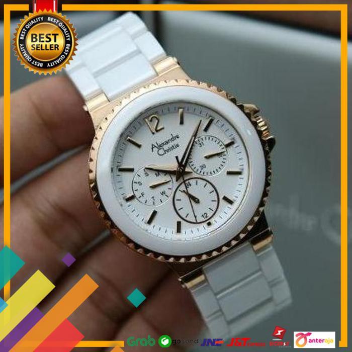 ON SALE.. AC ALEXANDRE CHRISTIE CEWE SPORTY JAM TANGAN ALEXANDRE CHRISTIE ..TERBARU