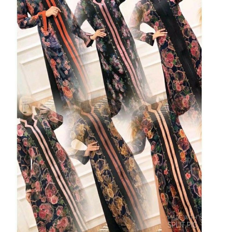 ABAYA HIKMAT KW / GAMIS HIKMAT KW / ABAYA MURAH / ABAYA MEWAH / ABAYA PESTA / GAMIS PESTA