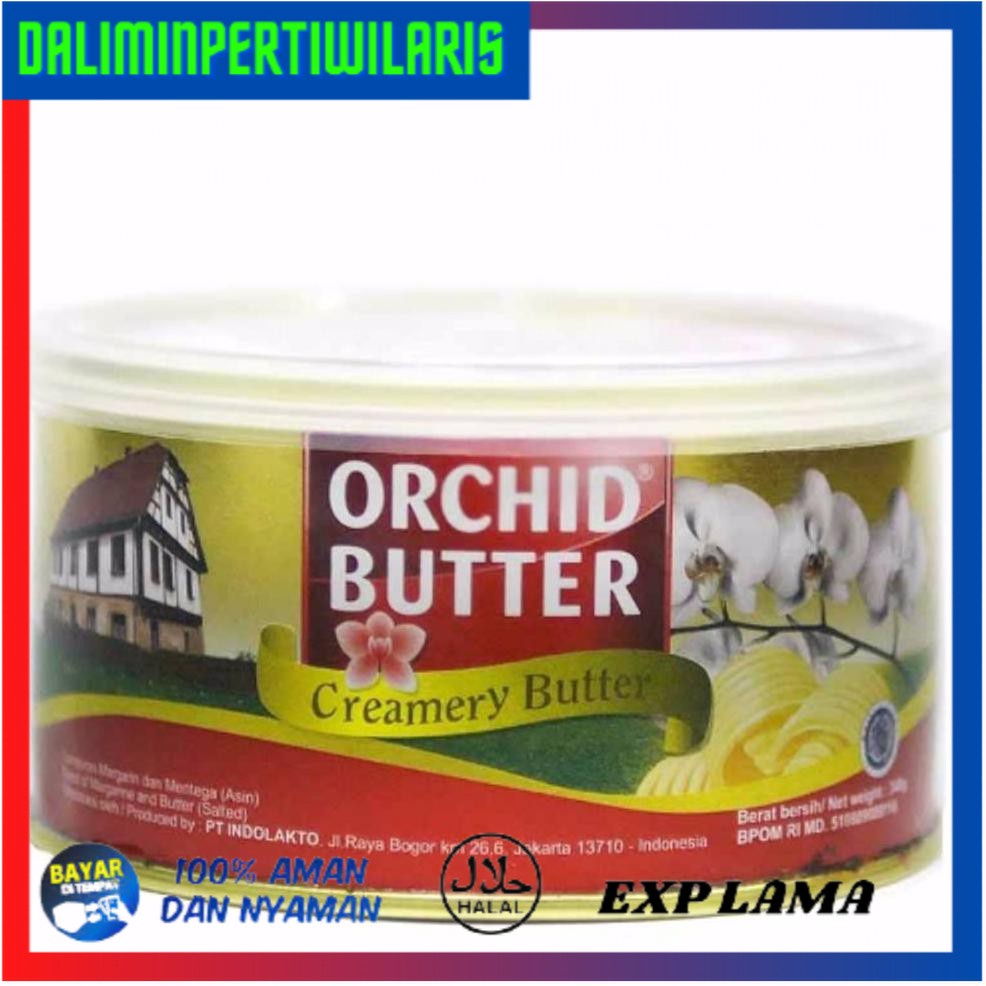 

( BISA COD ) orchid butter salted 340gr BERGARANSI [Kode 1|Kode 2|Kode 3|Kode 4|Kode 5|Kode 6|Kode