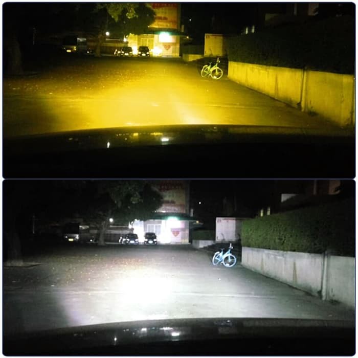 LED H11 H8 BOHLAM FOG LAMP FOGLAMP DUAL MODE 30W CREE PUTIH KUNING
