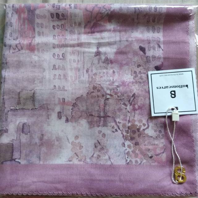 Buttonscarves New York 1 Pink