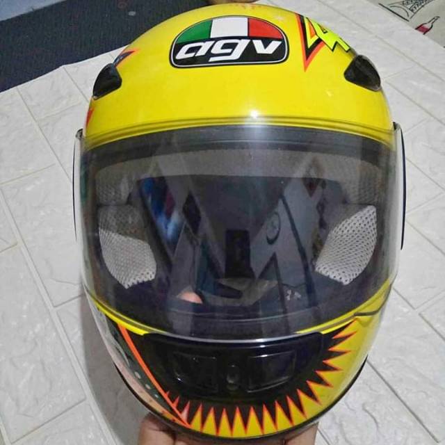 Helm agv gp1 jadul