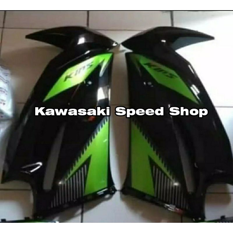 Fairing Sayap Ninja RR New Striping Hijau Tahun 2014 Original