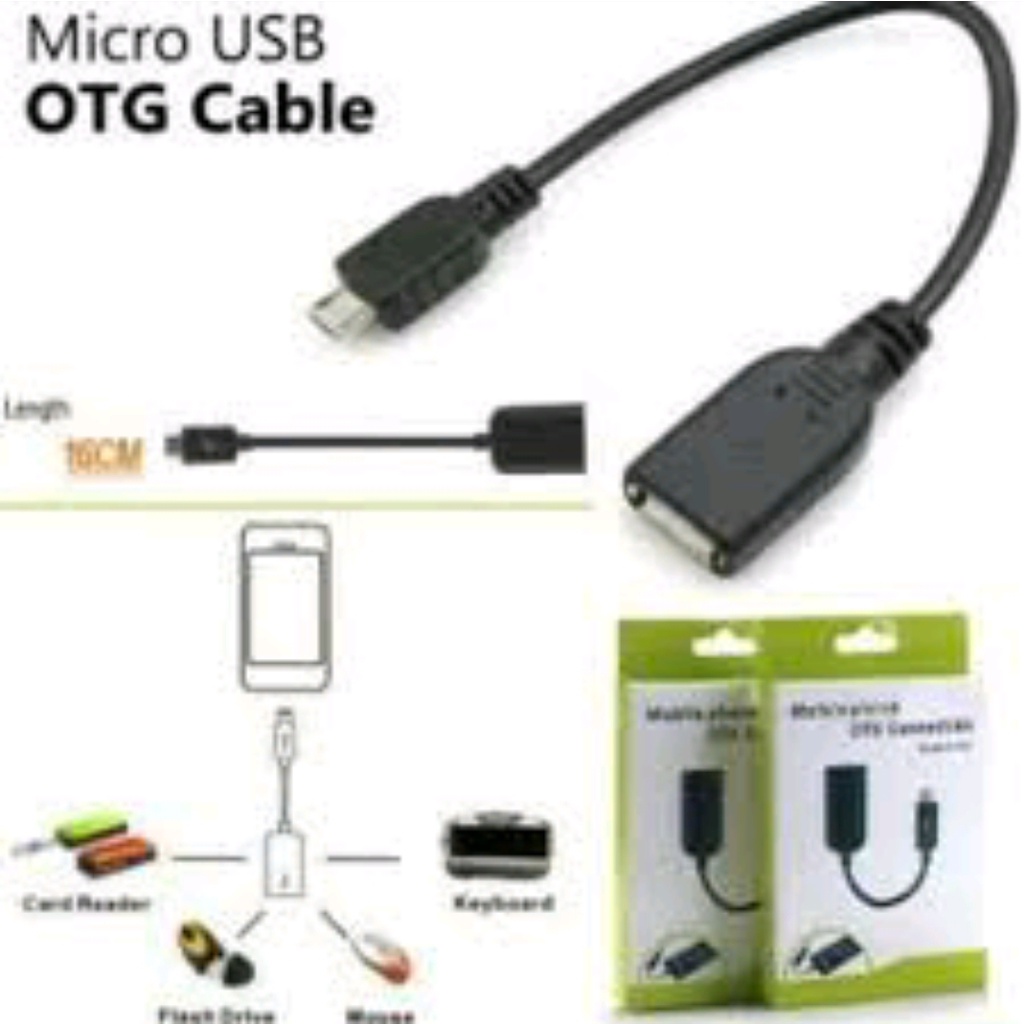 KABEL OTG USB MICRO BIASA - OTG MICRO USB - KABEL OTG MICRO USB - BC