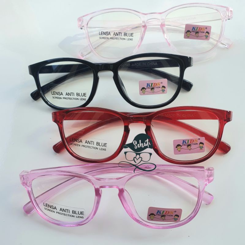 Kacamata Anak Cowok Cewek Antiradiasi Komputer - Hp Model Korean