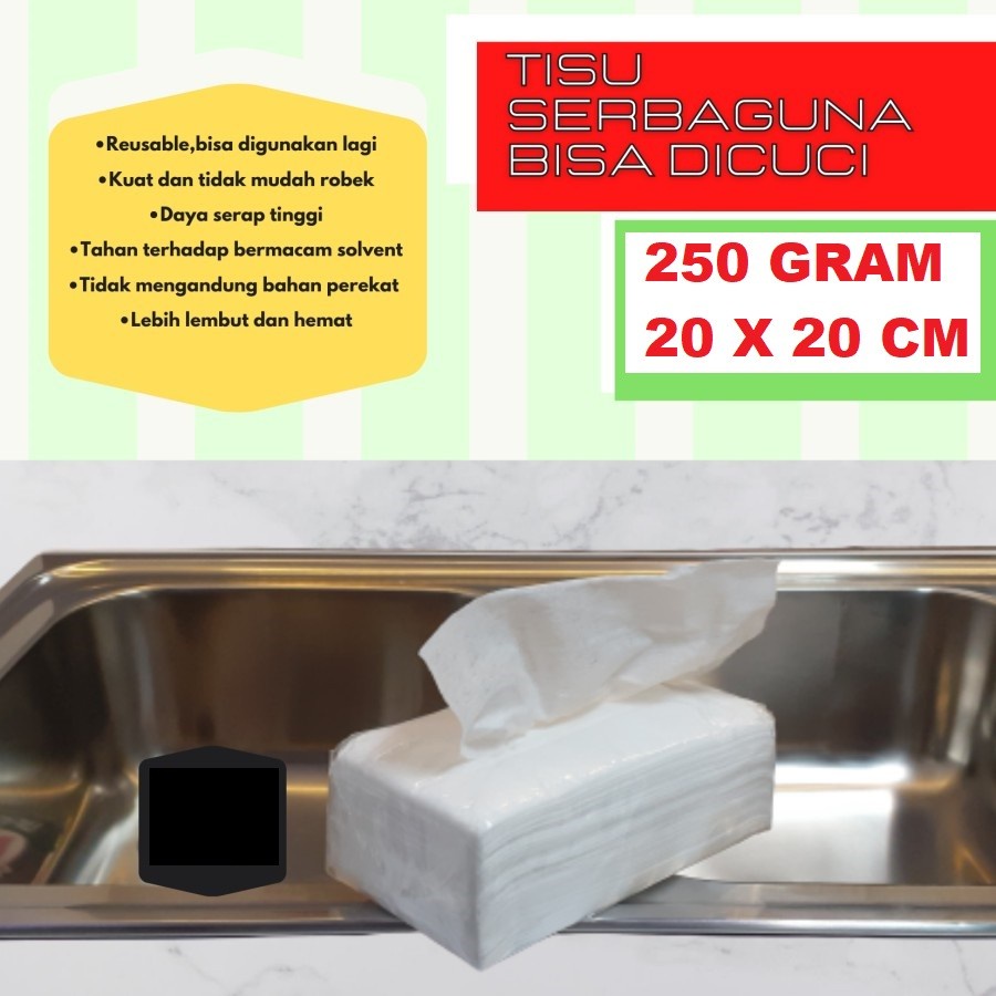 TK25-TISU DAPUR KOMPOR Uk 250 Gram