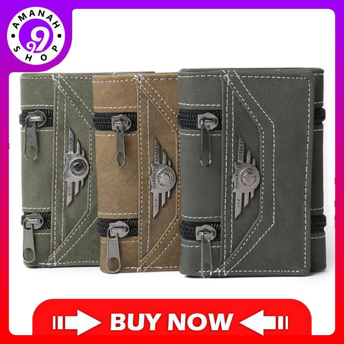 MFA141 DOMPET PENDEK DOMPET LIPAT DOMPET PRIA WALLET DOMPET COWOK DOMPET KEREN DOMPET KULIT