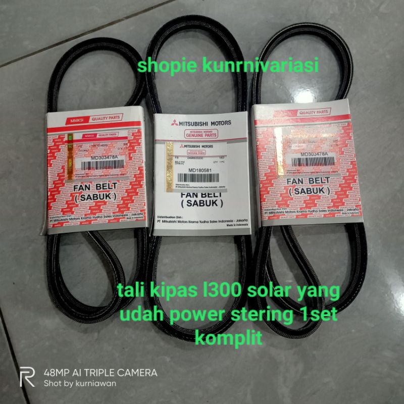 tali kipas l300 solar yang udah powerstering
