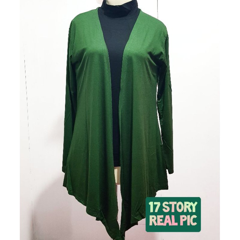 KARDIGAN WANITA POLOS  KAOS RAYON ADEM LEMBUT SIZE L XL XXL 3XL 5L JUMBO/CARDIGAN/KARDI /LUARAN CEWE/OUTER OUTWEAR WANITA-4