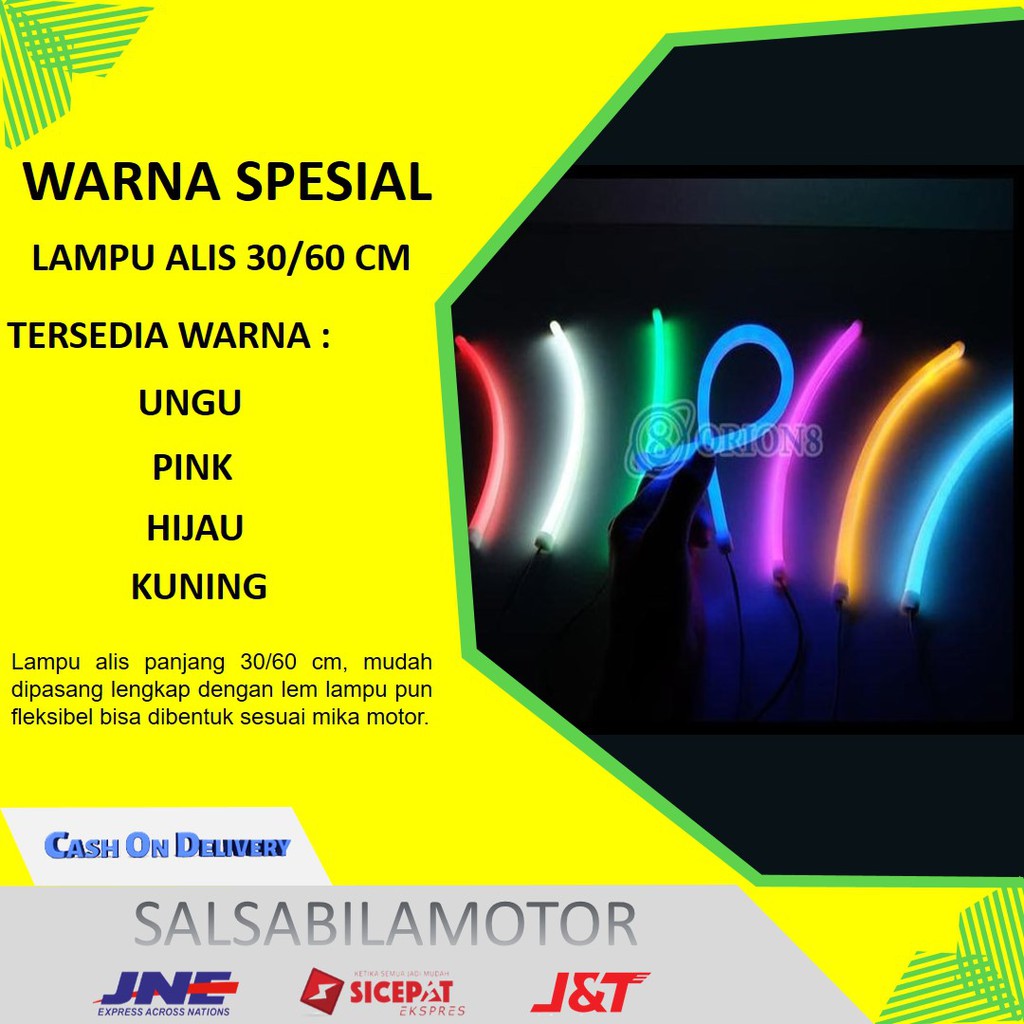 Lampu variasi motor lampu senja alis motor beat fi lamp alis neoon diam matic asesoris sein drl alis