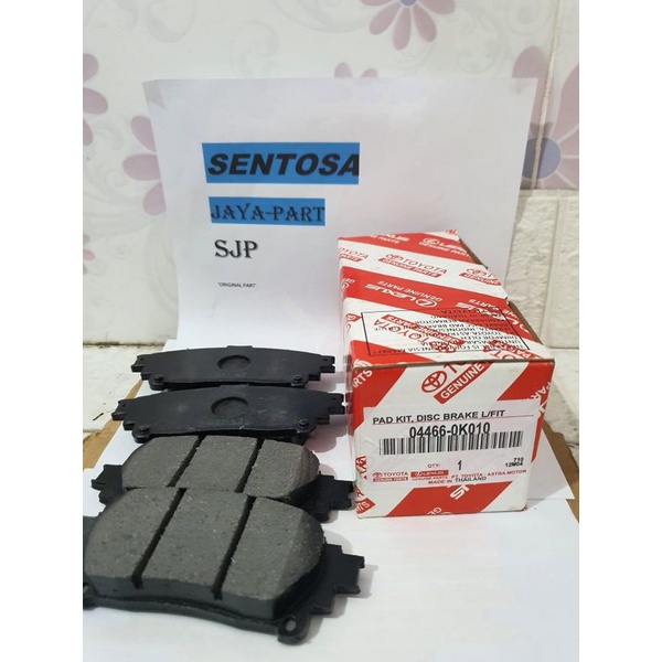 BRAKE PAD BELAKANG FORTUNER VRZ 1SET