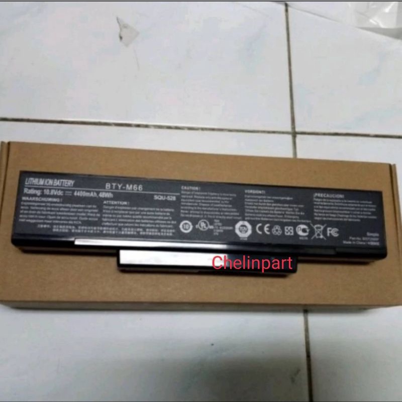 Baterai Axioo M740BAT M740BAT-3 M740-BAT6 M660NBAT-6