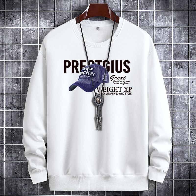 BAJU KAOS PRIA FASHION LENGAN PANJANG ATASAN COWOK DISTRO MOTIF PRESTGIUS