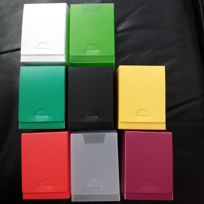 Kartu Aikatsu - Kartu Animal Kaiser - Kartu Remi Deck Box Vertical Polos / Tempat Kartu Polos Produk