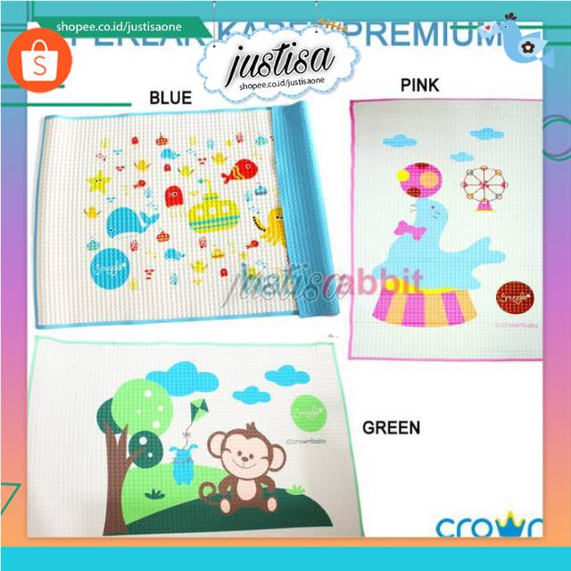 Promo !! CROWN BABY-PERLAK KARET PREMIUM PERLAK CROWN MOTIF