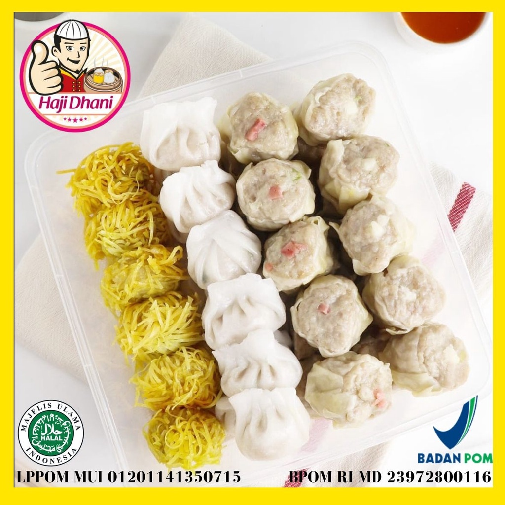 

Paket Dimsum Haji Dhani | frozen food ayam mentai murah birtday isi enak