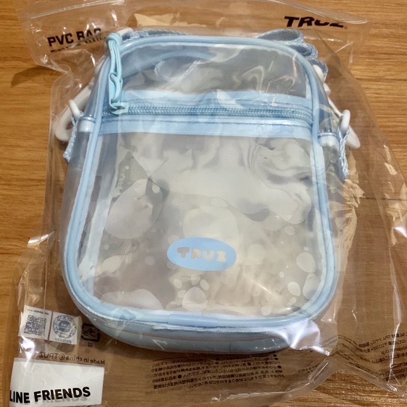 READY STOCK BAG PVC TRUZ JAPAN OFFICIAL BLUE